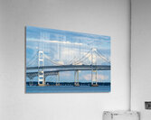 Bay Bridge Towers Acrylic Print