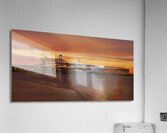 Red Chesapeake Bay Sunrise Acrylic Print