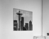 seattle skyline  square 2686 Goodwill 13k Acrylic Print