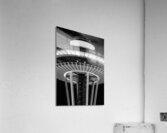top space needle  vertical 2701 Saucer 13k Acrylic Print