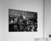 seattle skyline qwest parking lot  horizontal 305 Acrylic Print