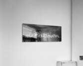 seattle skyline at night elliot bay  panoramic 29 Acrylic Print