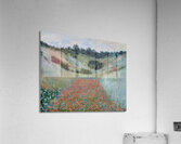 1885 poppy field near giverny monet Acrylic Print