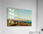 1834 bay of catania mt etna art  Acrylic Print
