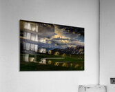 Passo Giau Curved Road at Sunset Acrylic Print