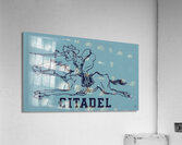 the citadel vintage art Acrylic Print