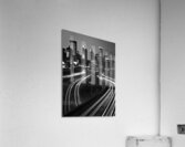 mpls skyline at night  vertical 1705 Minny 13k.jp Acrylic Print