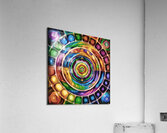 Gabriel Mandala Chakras Cycle Acrylic Print