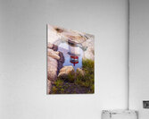Peggy’s Lighthouse Reflection Acrylic Print
