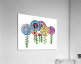 Multi Fleurs Acrylic Print