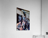 1974 kansas jayhawks basketball cover art Acrylic Print