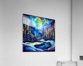 West Coast Canvas  Acrylic Print