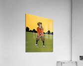 vintage golfing 1898 golf art Acrylic Print