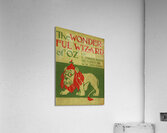 wonderful wizard of oz baum book cover Acrylic Print