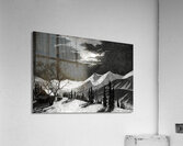 Robert Kearfott Moon Art Acrylic Print