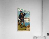 sweden vintage travel posters 1920s 1930s Acrylic Print