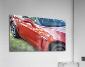 2010 Red C6 Corvette Grand Sport X 7 Acrylic Print