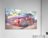 2022 Red Cadillac CT4-V Blackwing X 3 Acrylic Print