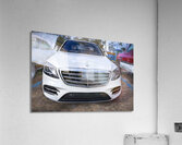2019 White Mercedes Benz S-Class 450 Sedan X 1 Acrylic Print