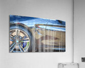 2016 Black BMW M4 GTS Coupe X 3 Acrylic Print