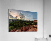 Garden Of Gods Colorado Hiking Sunset Acrylic Print
