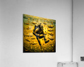 GOLD GUARDIANS Acrylic Print