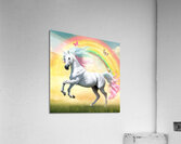 0 A stunning portrait of a majestic unicorn like Acrylic Print