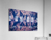 Crater Lake Rorshach Acrylic Print