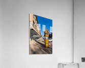 Omaha Old Market Clock Acrylic Print