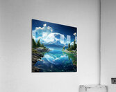 Harmony Unveiled: Elemental Fusion Acrylic Print