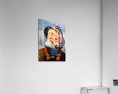 The Fisherman: A Timeless Portrait of Maritime Resilience Acrylic Print
