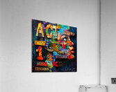 Quotes That Hit Hard Acrylic Print