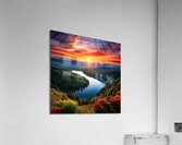 Natures Tapestry: A Journey of Tranquility and Wonder Acrylic Print