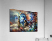 Cosmic Reflection - GIA2401-0188-PIN Acrylic Print