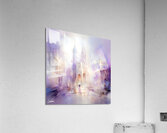 Violet Haze in the City 1 Acrylic Print