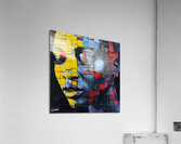 Pieces Of My Face 4 Acrylic Print