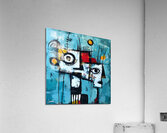 Mechanical Abstract Mind 4 Acrylic Print