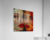 Cracks In Her Beauty 2 Acrylic Print