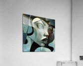 Blue Face 5 Acrylic Print
