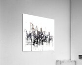 Basquiat City 11 Acrylic Print