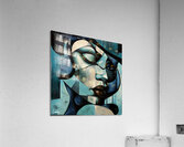 Blue Face 2 Acrylic Print