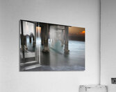 sunrise under the pier Acrylic Print