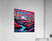 Crimson Darkness Acrylic Print