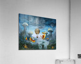 Gas Balloon and Dragons Gregory Pyra Piro oil painting ref 283951  Impression acrylique