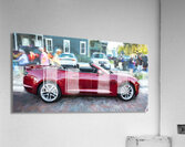 2023 Red Chevrolet Camaro Convertible X 3 Acrylic Print