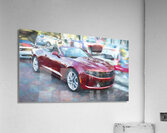 2023 Red Chevrolet Camaro Convertible X 4 Acrylic Print
