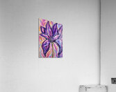 ArtXcl 213 flower purple drawing  Acrylic Print