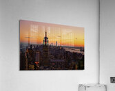 New York City Sunset Acrylic Print