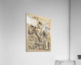 Grido24  x18  acrylics on paper Acrylic Print