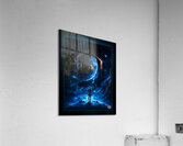 The Space Time Portal On Terranen Astonishing AI Concept Sci-Fi Art by Xzendor7 Acrylic Print